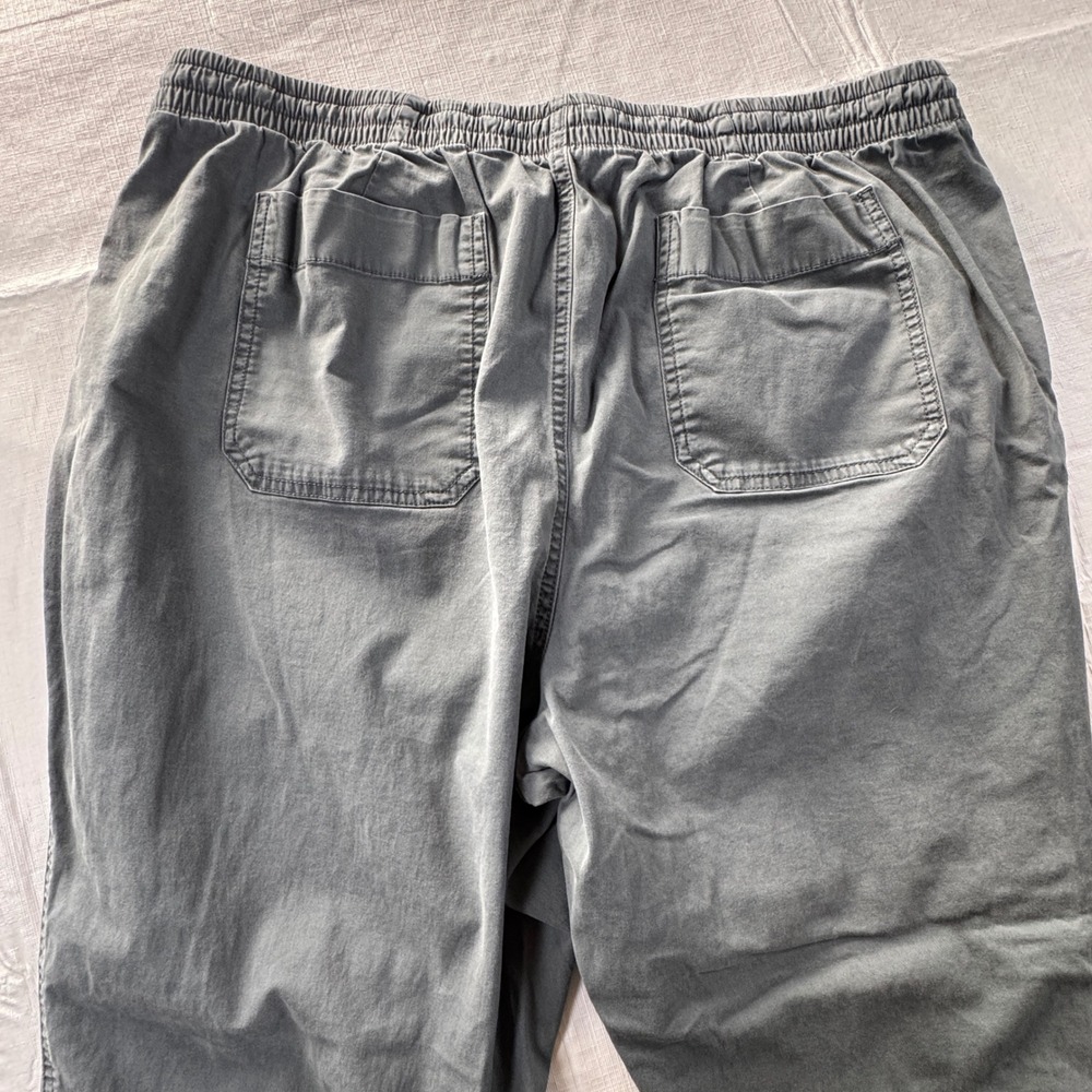 LL Bean Favorite Fit Elastic Waist Pants Gray Womens 18W - Picture 4 of 11